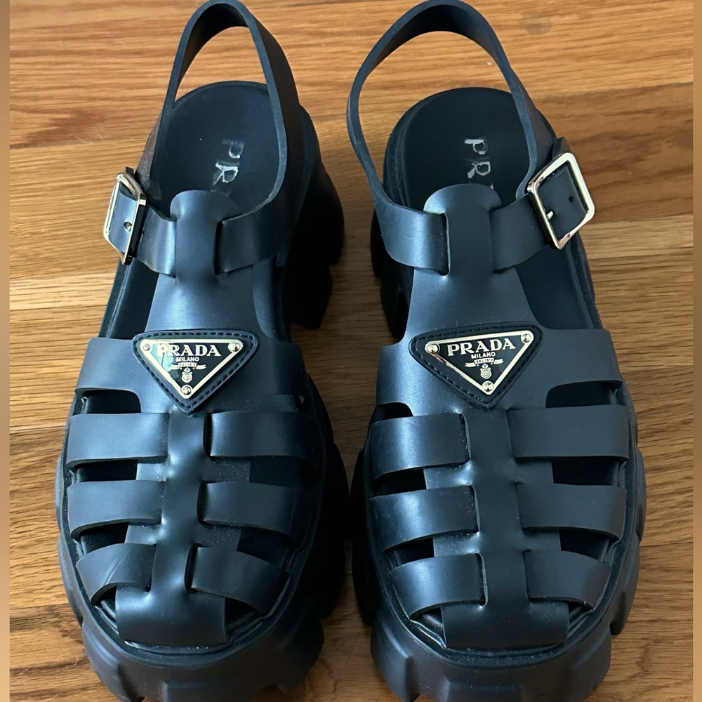 Prada Monolith Women’s Rubber Sandals